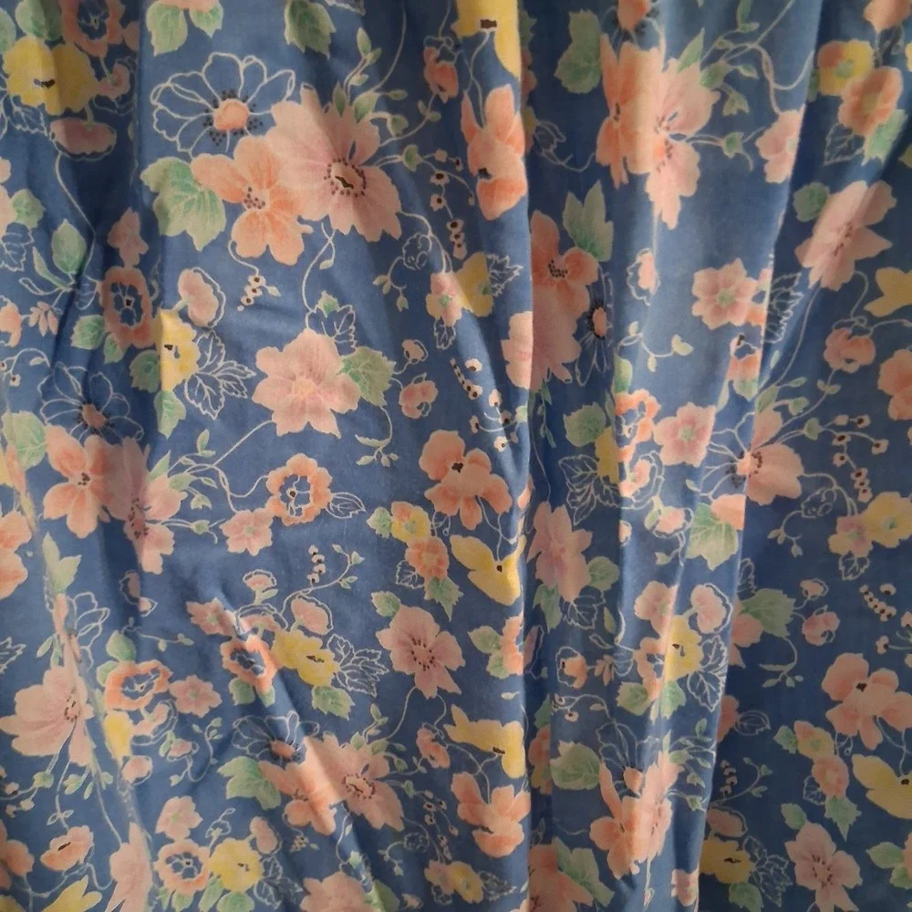 Cottagecore Plus Floral Print Half Apron Lovely And Gorgeous!